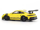 Porsche 911 992 GT3 RS Yellow 1:64 Street Warrior diecast scale model car miniature collectible