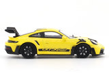 Porsche 911 992 GT3 RS Yellow 1:64 Street Warrior diecast scale model car miniature collectible