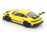 Porsche 911 992 GT3 RS Yellow 1:64 Street Warrior diecast scale model car miniature collectible