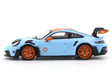 Porsche 911 992 GT3 RS Gulf 1:64 Street Warrior diecast scale model miniature car collectible