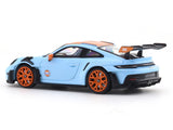 Porsche 911 992 GT3 RS Gulf 1:64 Street Warrior diecast scale model miniature car collectible
