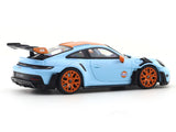 Porsche 911 992 GT3 RS Gulf 1:64 Street Warrior diecast scale model miniature car collectible