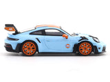 Porsche 911 992 GT3 RS Gulf 1:64 Street Warrior diecast scale model miniature car collectible