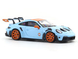 Porsche 911 992 GT3 RS Gulf 1:64 Street Warrior diecast scale model miniature car collectible