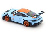 Porsche 911 992 GT3 RS Gulf 1:64 Street Warrior diecast scale model miniature car collectible
