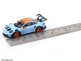 Porsche 911 992 GT3 RS Gulf 1:64 Street Warrior diecast scale model miniature car collectible