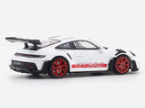 Porsche 911 992 GT3 RS White 1:64 Street Warrior diecast scale model car miniature collectible
