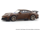 Porsche 911 992 Stinger GTR Carbon Edition 1:64 Pop Race diecast scale model car miniature collectible