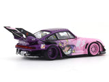 Porsche 911 993 RWB pink 1:64 Street Warrior diecast scale model car miniature collectible