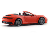 Porsche 911 Carrera Cabriolet Red 1:32 MSZ licensed pullback diecast Scale Model car collectible
