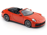 Porsche 911 Carrera Cabriolet Red 1:32 MSZ licensed pullback diecast Scale Model car collectible