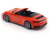 Porsche 911 Carrera Cabriolet Red 1:32 MSZ licensed pullback diecast Scale Model car collectible