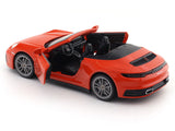 Porsche 911 Carrera Cabriolet Red 1:32 MSZ licensed pullback diecast Scale Model car collectible