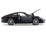 Porsche 911 Carrera S black 1:24 Bburago with Acrylic Case Licensed Diecast Scale Model Car Collectible