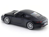 Porsche 911 Carrera S black 1:24 Bburago with Acrylic Case Licensed Diecast Scale Model Car Collectible