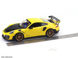 Porsche 911 GT2 RS with Acrylic Case 1:24 Bburago Licensed Diecast Scale Model Car Collectible