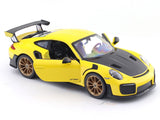 Porsche 911 GT2 RS with Acrylic Case 1:24 Bburago Licensed Diecast Scale Model Car Collectible