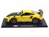 Porsche 911 GT2 RS with Acrylic Case 1:24 Bburago Licensed Diecast Scale Model Car Collectible
