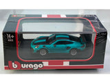 Porsche 911 GT2 RS blue 1:64 Bburago Licensed Diecast Scale Model Car Collectible