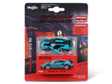 PreOrder : Porsche 911 GT2 RS Blue 1:64 Maisto licensed diecast scale model car