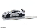 Porsche 911 GT2 RS Silver 1:64 Bburago Licensed Diecast Scale Model Car Collectible | Buy in India