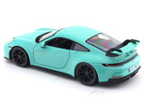 Porsche 911 GT3 Green with Acrylic Case 1:24 Bburago Licensed Diecast Model car