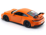 Porsche 911 GT3 Orange with Acrylic Case 1:24 Bburago Licensed Diecast Model car
