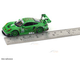 Porsche 911 GT3 Raxy 1:64 Star Race Diecast Scale Model Miniature Car Collectible