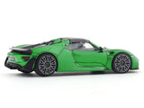 Porsche 918 Spyder Green 1:64 Time Micro diecast scale model miniature car collectible