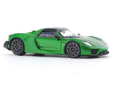 Porsche 918 Spyder Green 1:64 Time Micro diecast scale model miniature car collectible