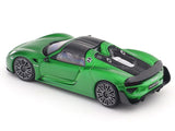 Porsche 918 Spyder Green 1:64 Time Micro diecast scale model miniature car collectible