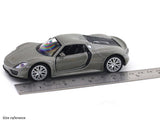 Porsche 918 Spyder grey 1:33-42 RMZ City licensed pull back car scale model