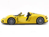 Porsche 918 Spyder Yellow 1:24 Welly Licensed Diecast Scale Model Car Collectible