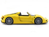 Porsche 918 Spyder Yellow 1:24 Welly Licensed Diecast Scale Model Car Collectible