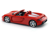 Porsche Carrera GT Red 1:24 MSZ licensed diecast Scale Model car collectible