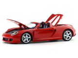 Porsche Carrera GT Red 1:24 MSZ licensed diecast Scale Model car collectible