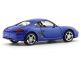 Porsche Cayman S Blue 1:32 MSZ licensed pullback diecast Scale Model car collectible