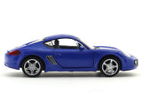 Porsche Cayman S Blue 1:32 MSZ licensed pullback diecast Scale Model car collectible