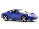 Porsche Cayman S Blue 1:32 MSZ licensed pullback diecast Scale Model car collectible