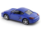 Porsche Cayman S Blue 1:32 MSZ licensed pullback diecast Scale Model car collectible
