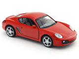 Porsche Cayman S Red 1:32 MSZ licensed pullback diecast Scale Model car collectible