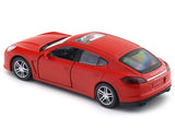 Porsche Panamera Turbo Red 1:33-42 RMZ City licensed pull back car scale model