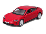 PreOrder : Porsche Taycan Turbo S Red 1:64 Maisto licensed diecast scale model car