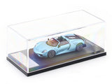 Porshe 918 Spyder blue 1:64 TimeMicro diecast scale model car miniature collectible