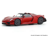 Porshe 918 Spyder red 1:64 TimeMicro diecast scale model car miniature collectible