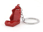 Race Car seat red keyring / keychain