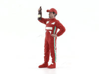 Racing Legend 2000s B F Alonso inspired 1:18 American Diorama Figure for scale models