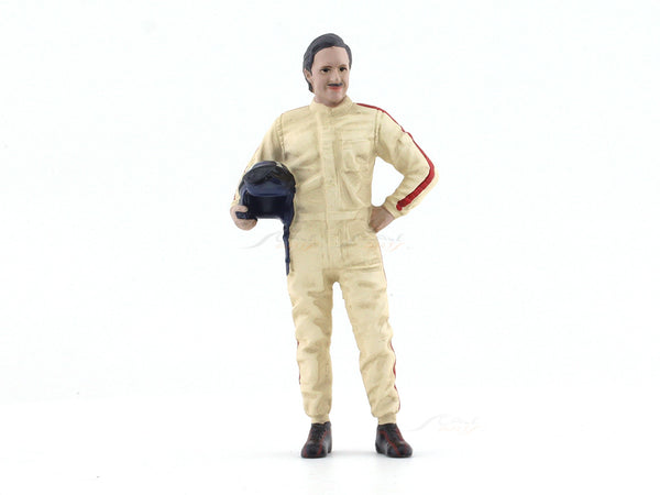 Racing Legend 60s B Graham Hil inspired 1:18 American Diorama Figure for scale models