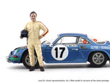 Racing Legend 60s B Graham Hil inspired 1:18 American Diorama Figure for scale models