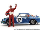 Racing Legend 90s B Michal Schumaker inspired 1:18 American Diorama Figure for scale models